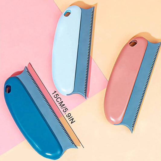 Professional Pet Hair Removal Brush for Cats and Dogs - Gentle Wool Shaving and Fur Cleaning for a Pristine Home