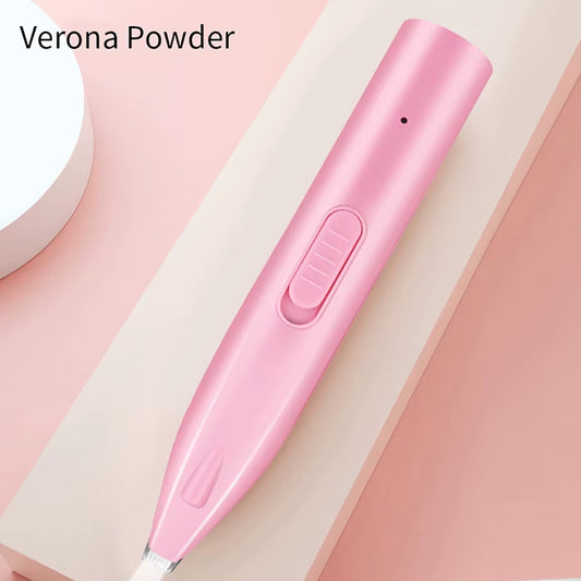 Electric Dog Hair Trimmer - Professional Pet Grooming Tool for Dogs and Cats, Includes Scissors for Feet, Ears, and Sensitive Areas