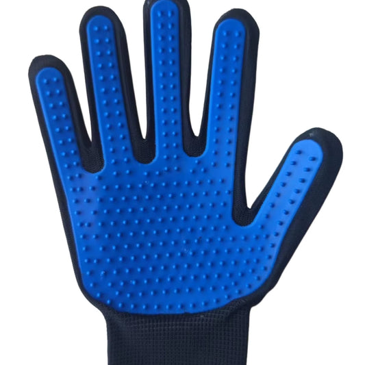 Pet Grooming Glove for Cats and Dogs - Deshedding Brush and Massage Tool for Bathing and Hair Removal