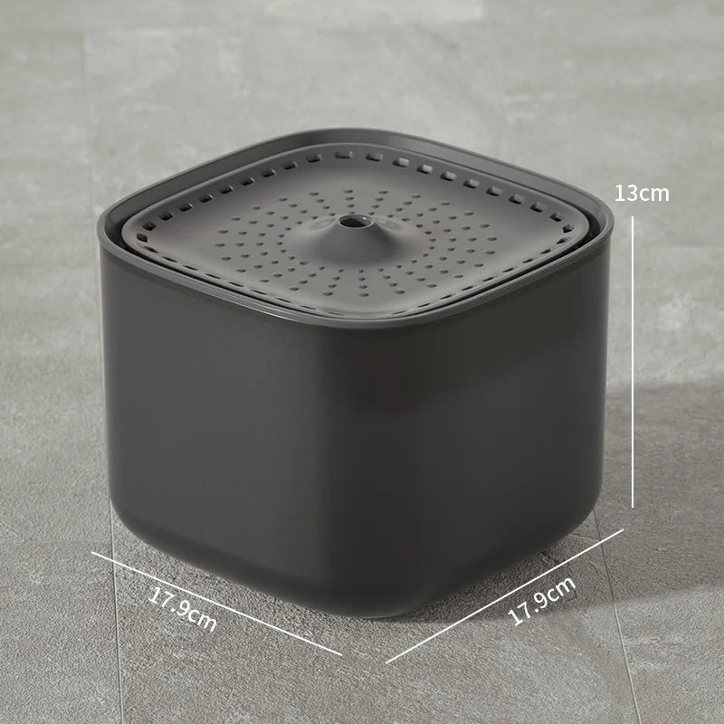 3L Automatic Cat Water Fountain with Recirculating Filter and Large Capacity - USB Electric Silent Water Dispenser for Cats