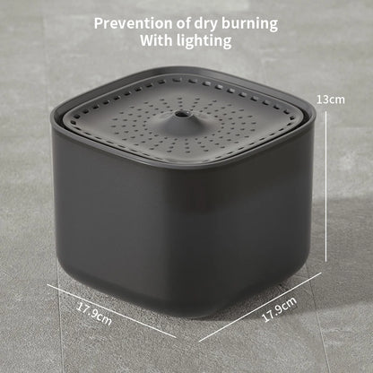 3L Automatic Cat Water Fountain with Recirculating Filter and Large Capacity - USB Electric Silent Water Dispenser for Cats